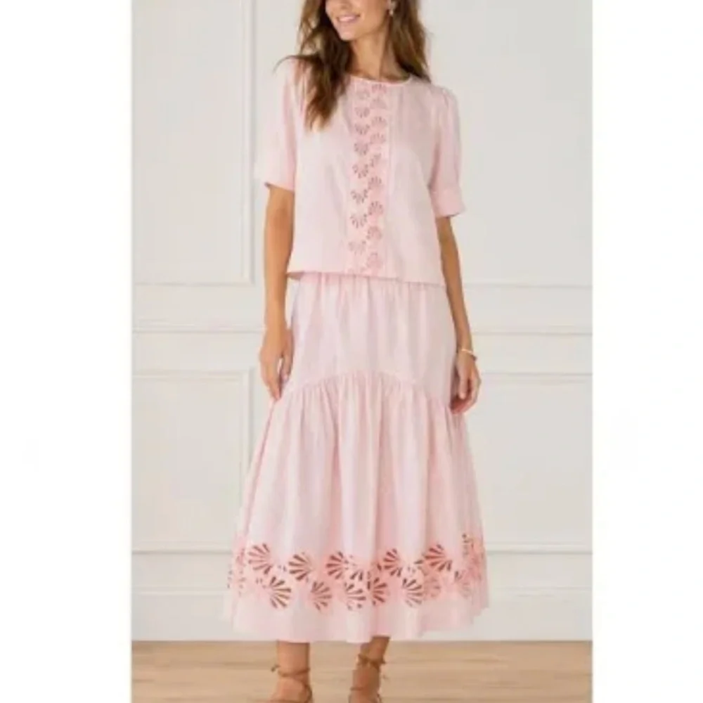 Tuckernuck ⭐️NWT⭐️ Pink Sands Antigua Skirt and Top Matching Set 🐚